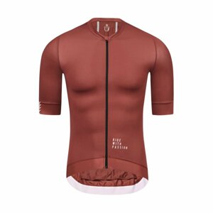 MONTON Cyklistický dres s krátkym rukávom - TRAVELER MAX - červená XL