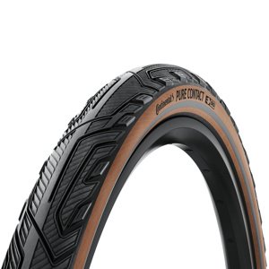 CONTINENTAL PURE CONTACT 28x2.00 - čierna/hnedá