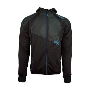 HAVEN mikina - POLARTIS HOODIE HMS - čierna/modrá L