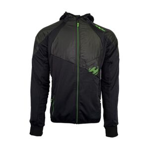 HAVEN mikina - POLARTIS HOODIE HMS - zelená/čierna XL