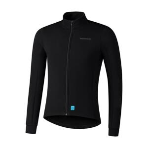 SHIMANO Cyklistická zateplená bunda - ELEMENT - čierna L