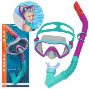 Maska so šnorchlom Bestway Hydro Swim 24025 - červená