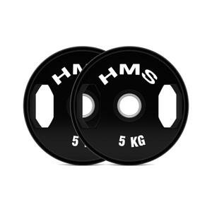 Sada pogumovaných olympijských kotúčov HMS TOG05 2 x 5 kg