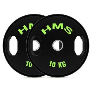 Sada pogumovaných olympijských kotúčov HMS TOG10 2 x 10 kg