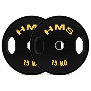Sada pogumovaných olympijských kotúčov HMS TOG15 2 x 15 kg