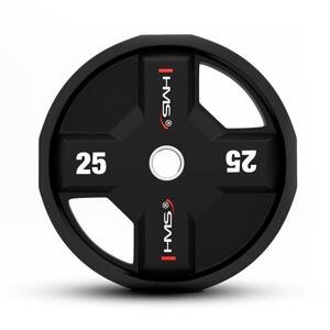 Olympijský polyuretánový kotúč HMS TPC25 25 kg