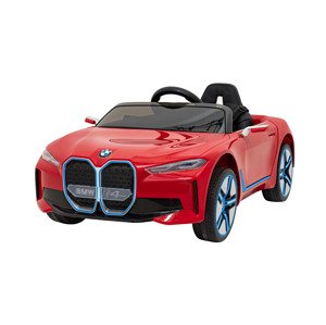 BMW i4 auto na batérie pre deti červené + diaľkové ovládanie