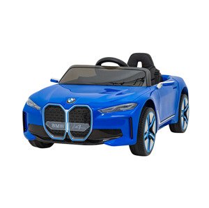 BMW i4 auto na batérie pre deti modré + diaľkové ovládanie