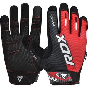 RDX Celoprstové tréningové rukavice WGS-F43 Farba: červená, Veľkosť: XL