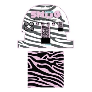 Multifunkčný thermo nákrčník Oxford Snug Pink Zebra
