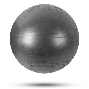 Gymnastický míč inSPORTline Stretch Ball 55 cm čierna