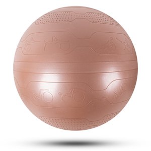 Gymnastická lopta inSPORTline Stretch Ball 65 cm mocca mousse