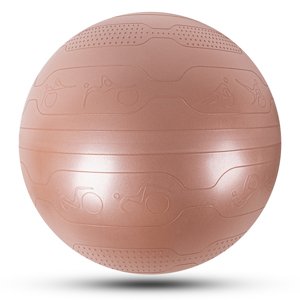Gymnastická lopta inSPORTline Stretch Ball 75 cm mocca mousse